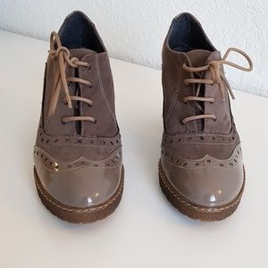 New Leather Italian oxfords